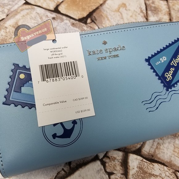 #bagsavenue FAST SHIPPING Large Continental Wallet Off The Grid Kate Spade - Picture 15 of 15